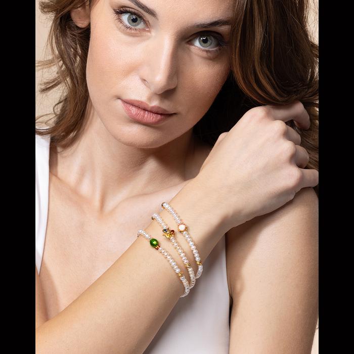 Bracciale Perle Mini Trinacria