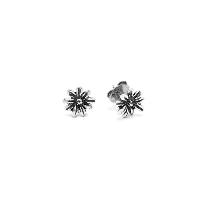 Petites boucles d'oreilles marguerite