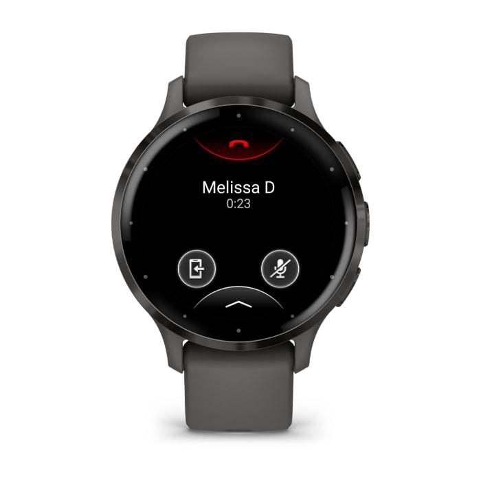 Venu® 3S, gris galet et ardoise avec bracelet en silicone