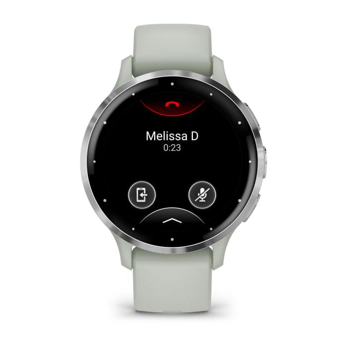 Venu® 3S, gris sauge et argent avec bracelet en silicone