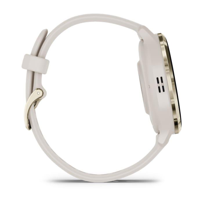 Venu® 3S, Ivory & Soft Gold con cinturino in silicone