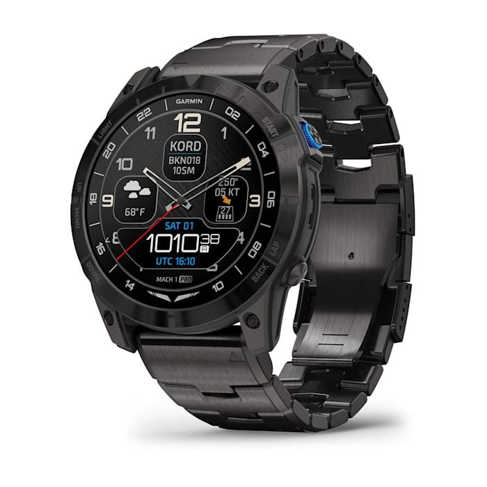 D2™ Mach 1 Pro, Smartwatch con bracciale in titanio traspirante