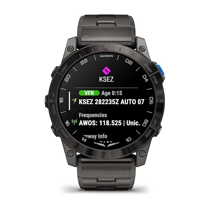 D2™ Mach 1 Pro, Smartwatch con bracciale in titanio traspirante