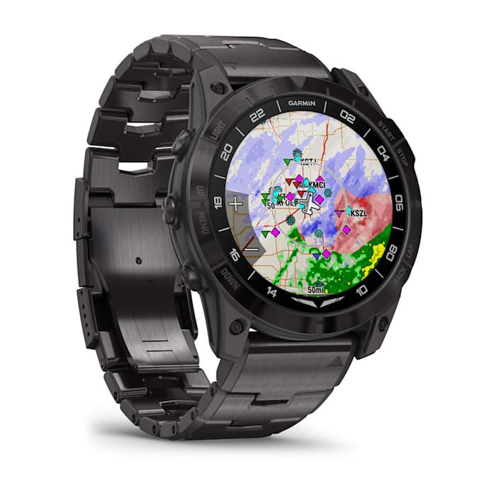 D2™ Mach 1 Pro, Smartwatch con bracciale in titanio traspirante