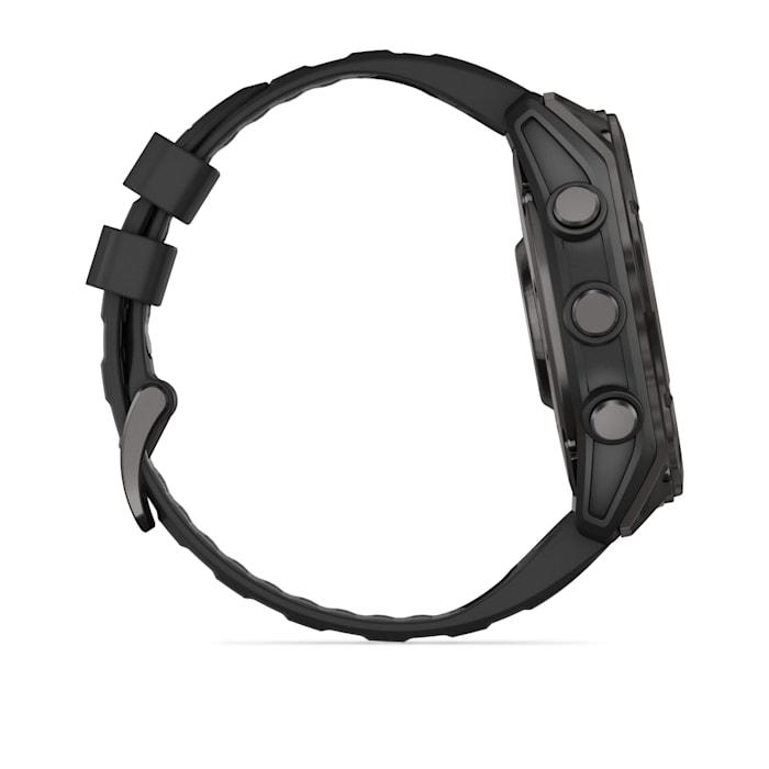 Fēnix® 8 - 51 mm, AMOLED, Slate Grey con Silicone, Black