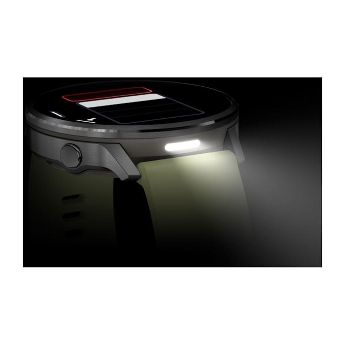 Venu® 4 – 45 mm, Silver con cinturino in silicone Citron