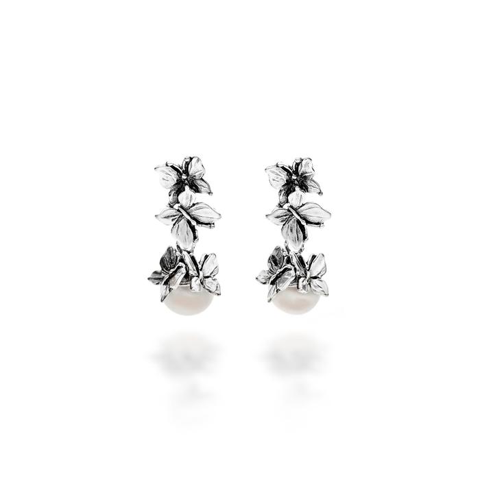 Boucles d'oreilles Drops Papillon