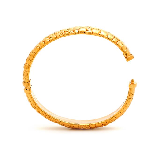 Bracelet Lune Crocodile Petit Modèle