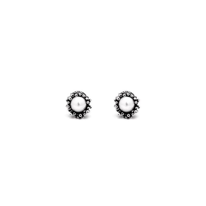 Boucles d'oreilles mini boutons anémone