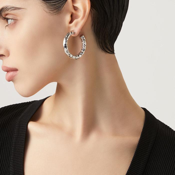 Medium Stone Earrings