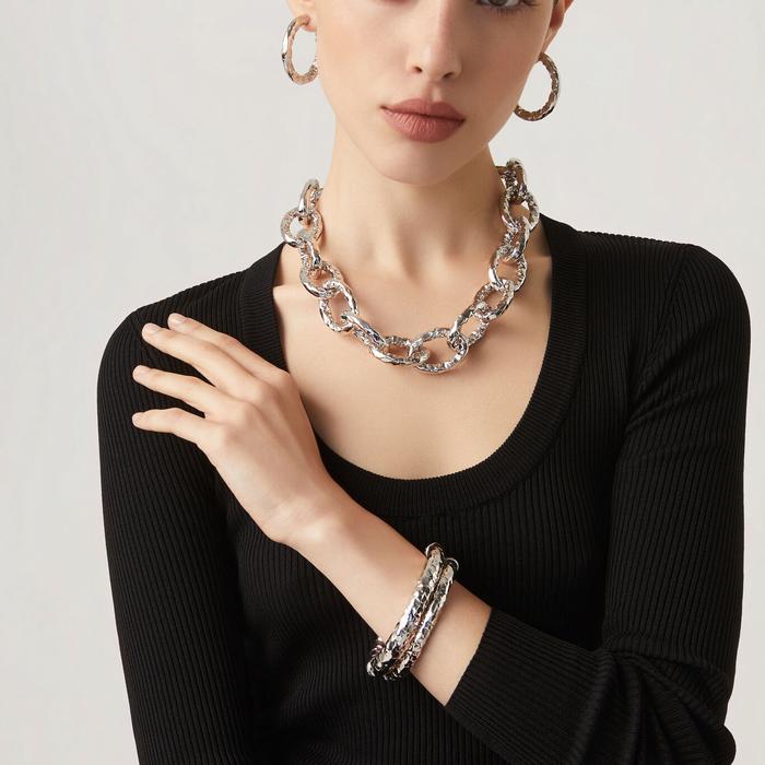 Medium Stone Earrings