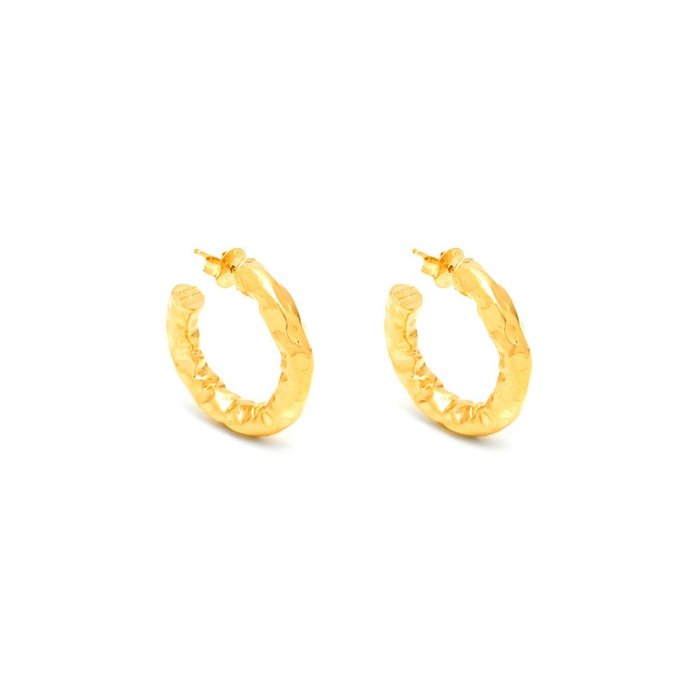 Boucles d'oreilles petites pierres