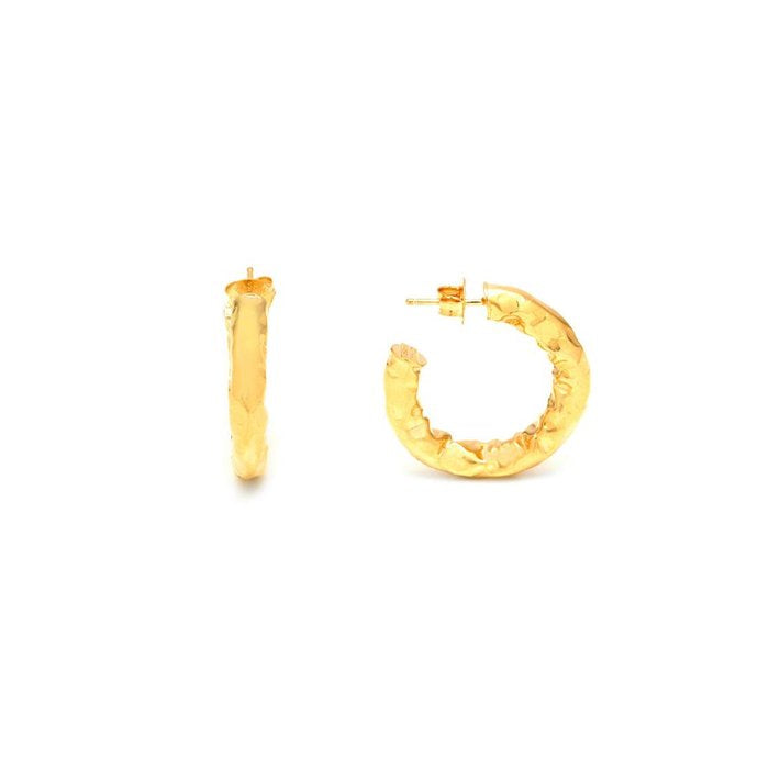 Boucles d'oreilles petites pierres