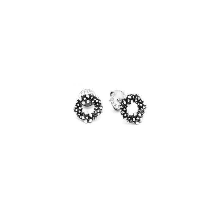 Boucles d'oreilles bouton Millefiori