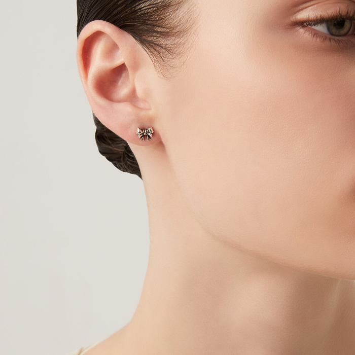 Boucles d'oreilles mini nœud
