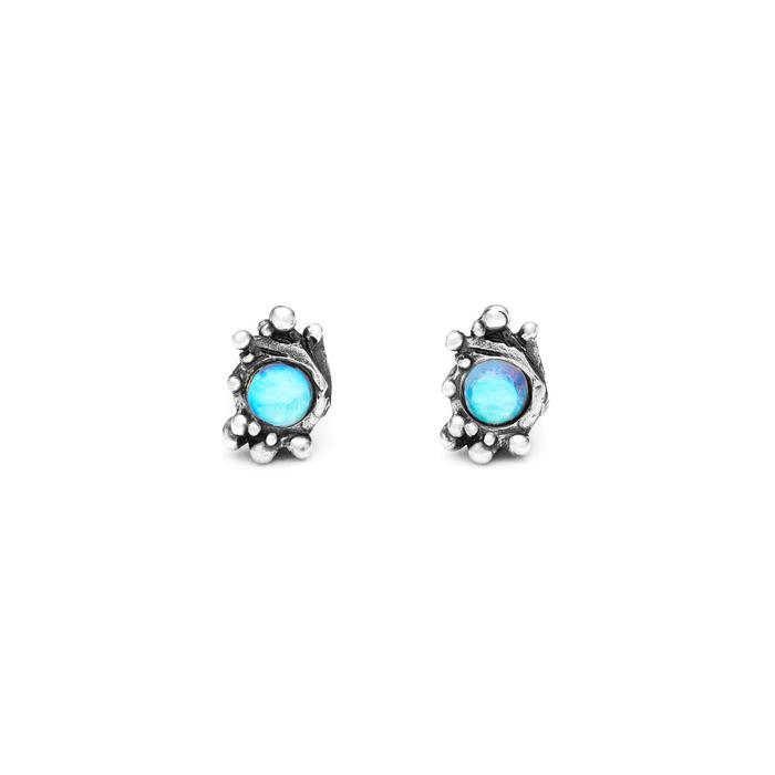 Mini boucles d'oreilles feux d'artifice