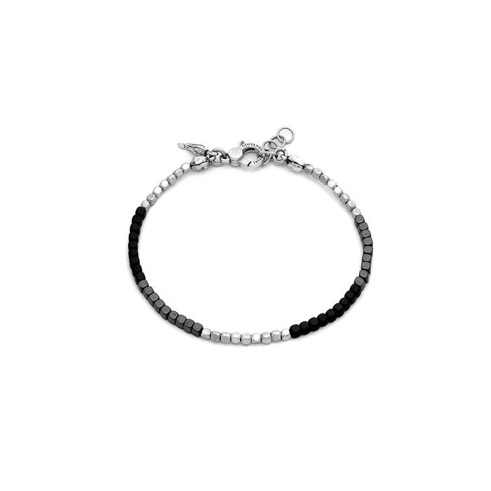 Bracelet dés gris