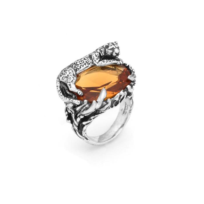 Bague couleur léopard