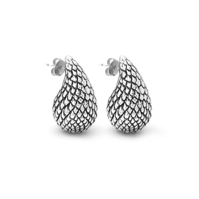 Boucles d'oreilles pendantes serpent