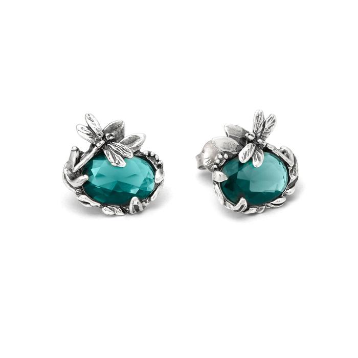 Boucles d'oreilles Libellule Eden