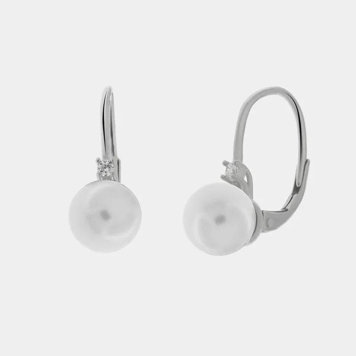 Orecchini in Argento 925 con perla