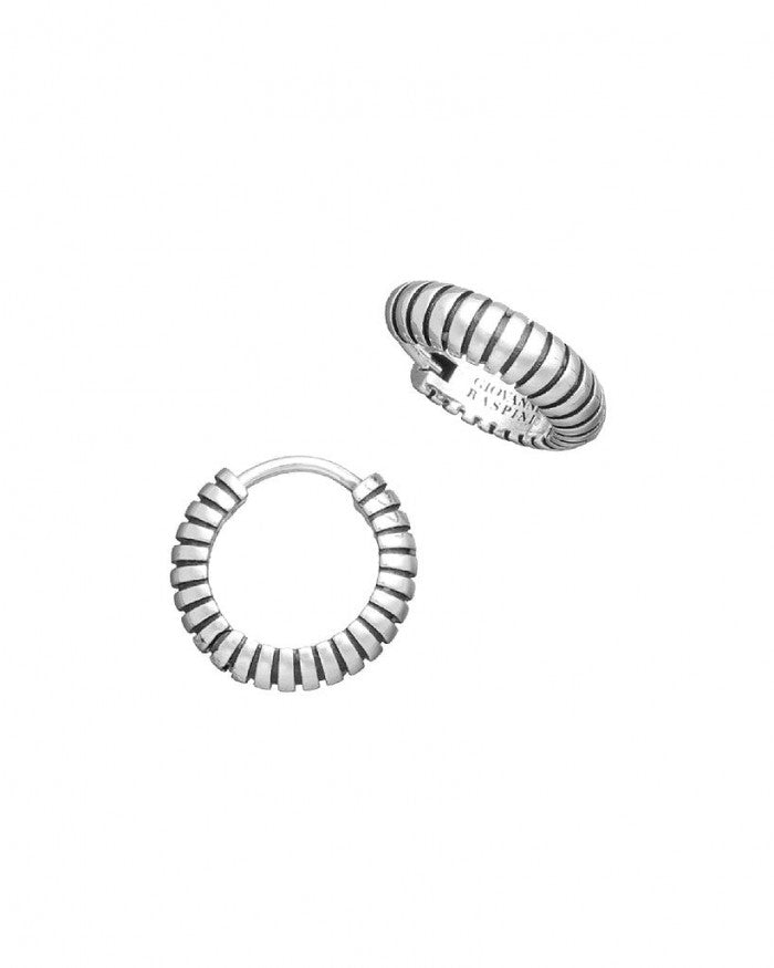 Huggie Striped Earrings