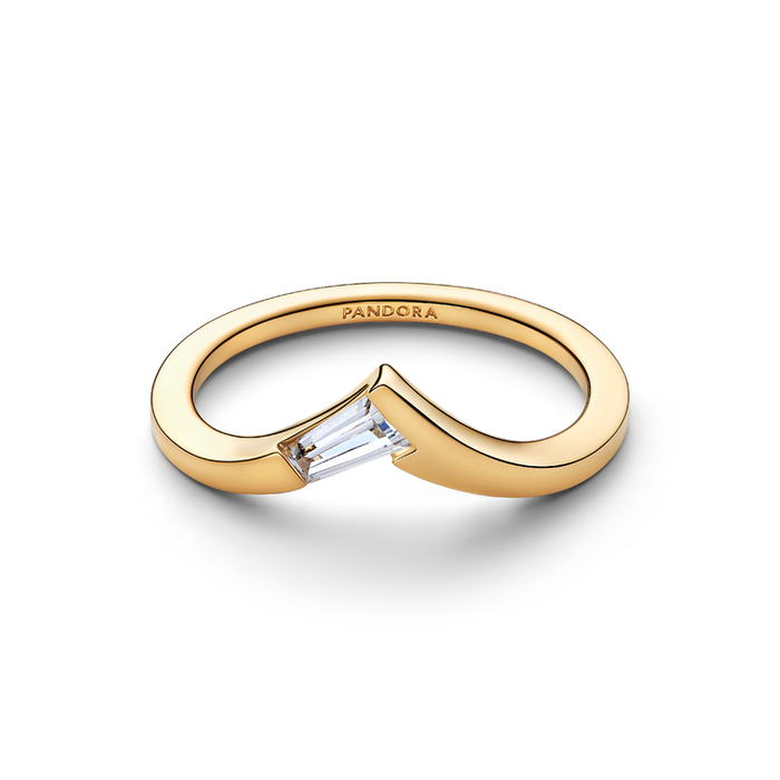 Anello Desiderio con Pietra Taglio Baguette