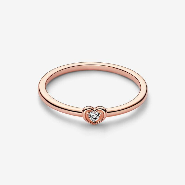 Anello Cuore Splendente