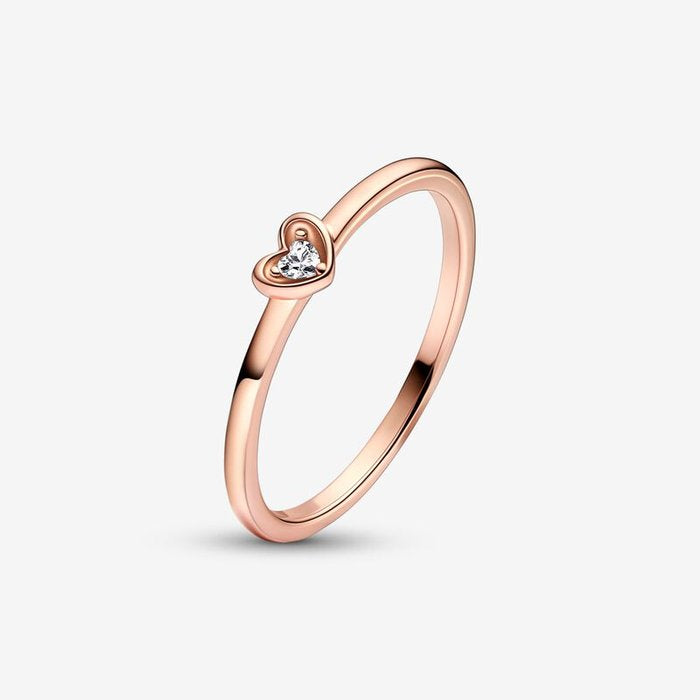 Anello Cuore Splendente