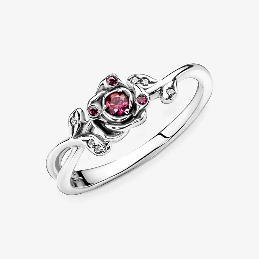 Principesse Disney, Belle, Anello Rosa Incantata