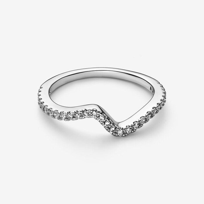 Bague Vague Pierres Brillantes