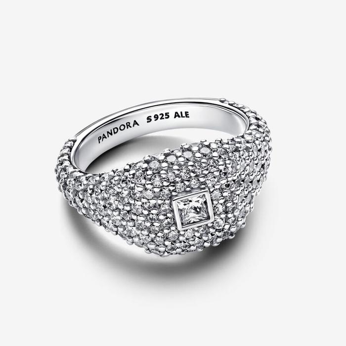Cocktail Ring with Pavè