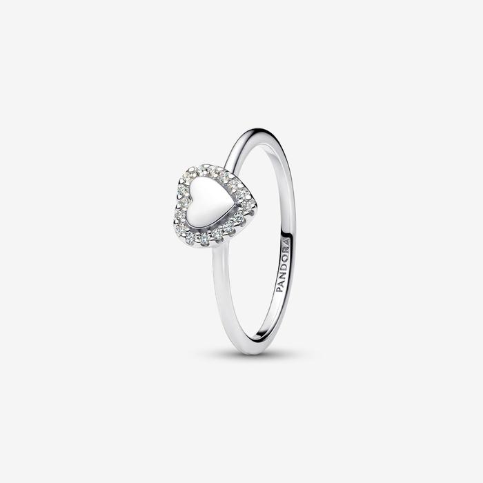 Anello Cuore e Pavè da incidere