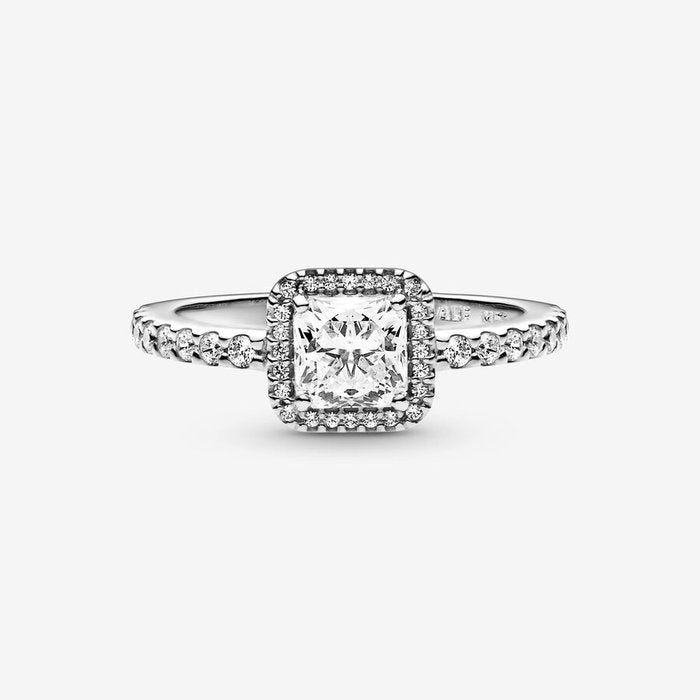 Square Light Point Ring