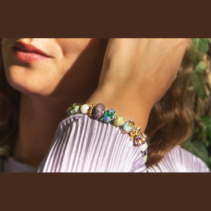 Tulipani dell'Ottimismo, placcato oro