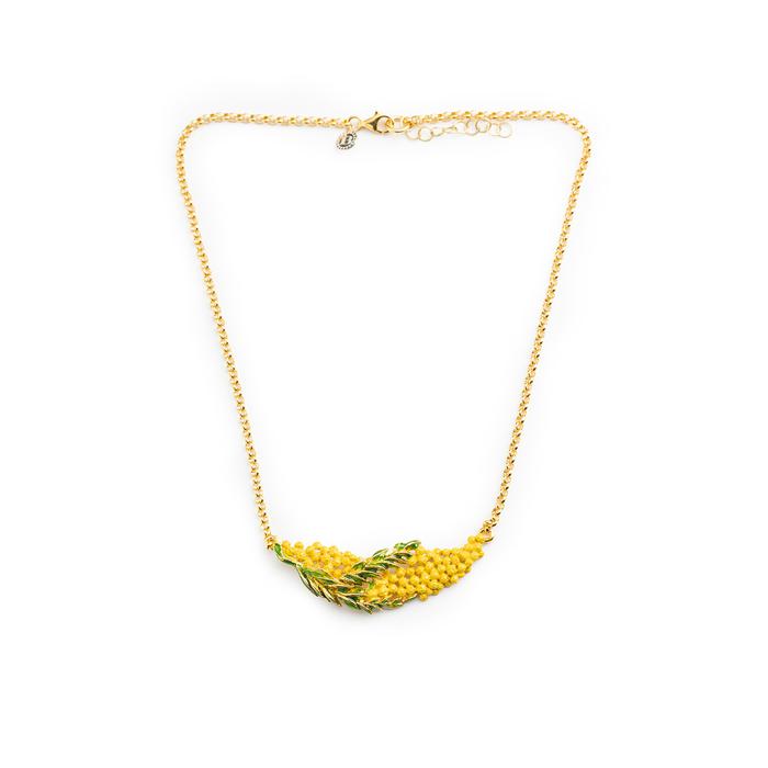 Mini Mimosa Necklace