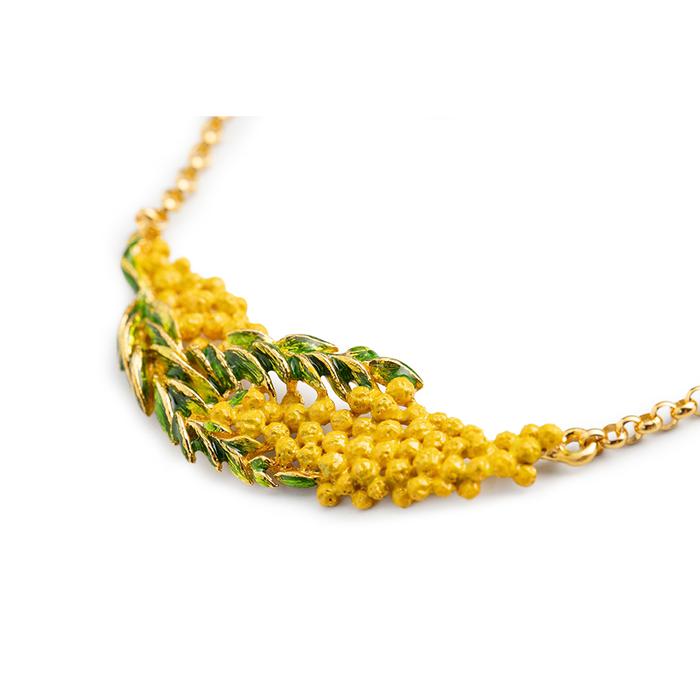 Mini Mimosa Necklace