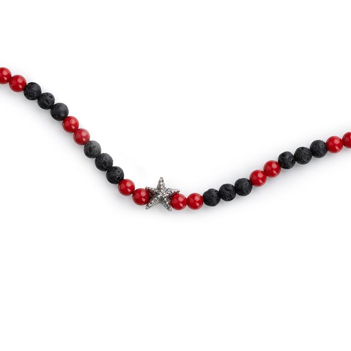 Bracciale   Lava Stella Corallo