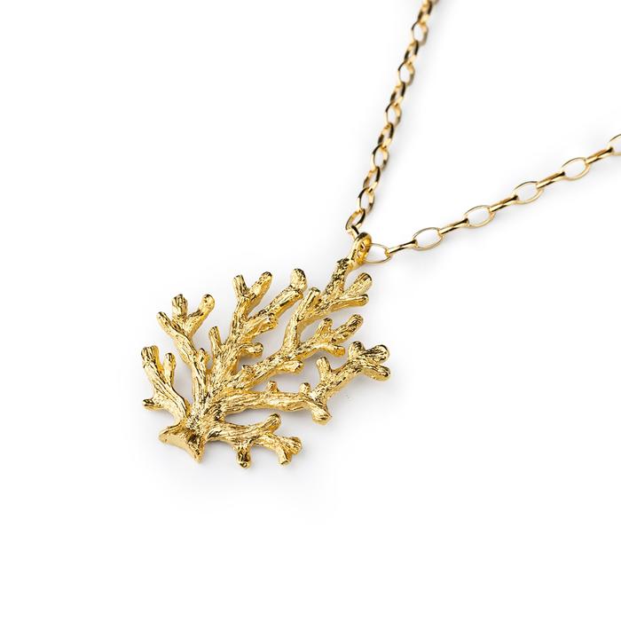 Collana Gold Corallo