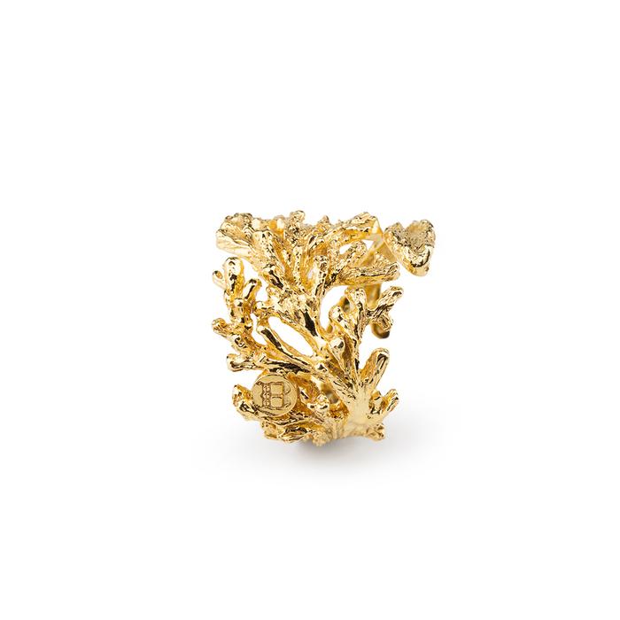 Gold Coral Ring