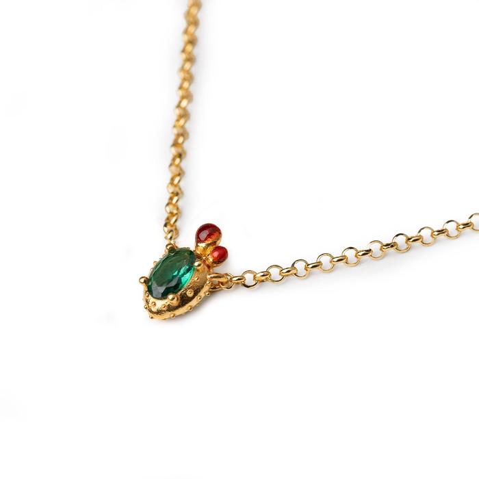 Mini Fig Paddle Necklace Gemma
