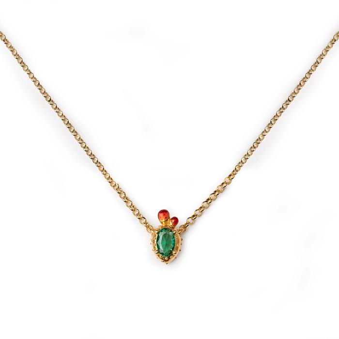 Mini Fig Paddle Necklace Gemma