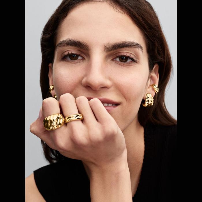 Anello Fascia Larga Dune