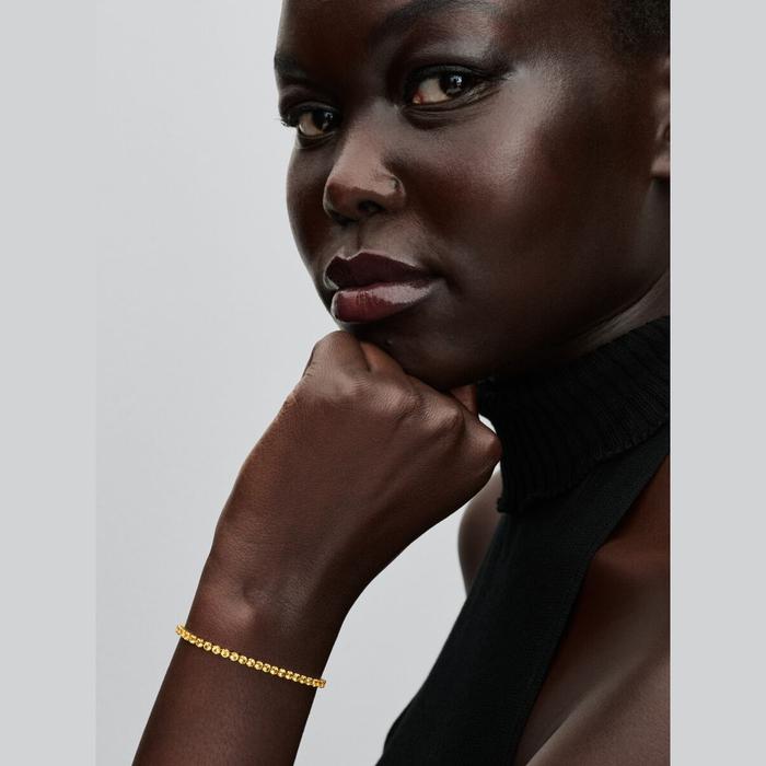Bracciale Tennis Cristalli Gialli