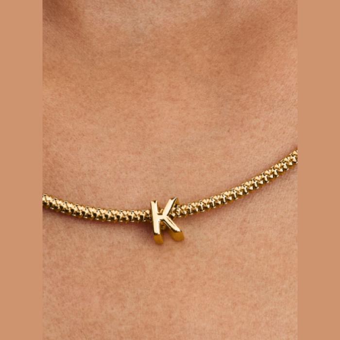 Charm Lettera K piccola