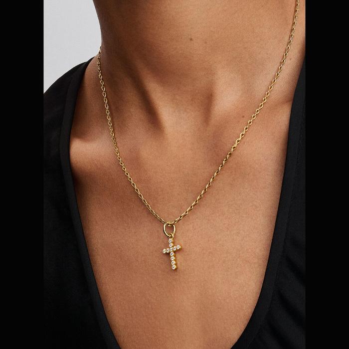 Charm Pendente Croce Luminosa