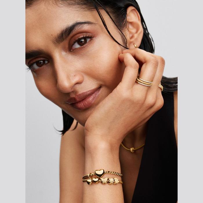 Bracciale Maglia Spiga con Chiusura a Sfera