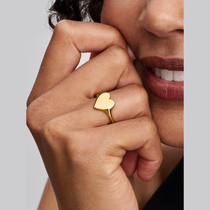 Anello Cuore da incidere