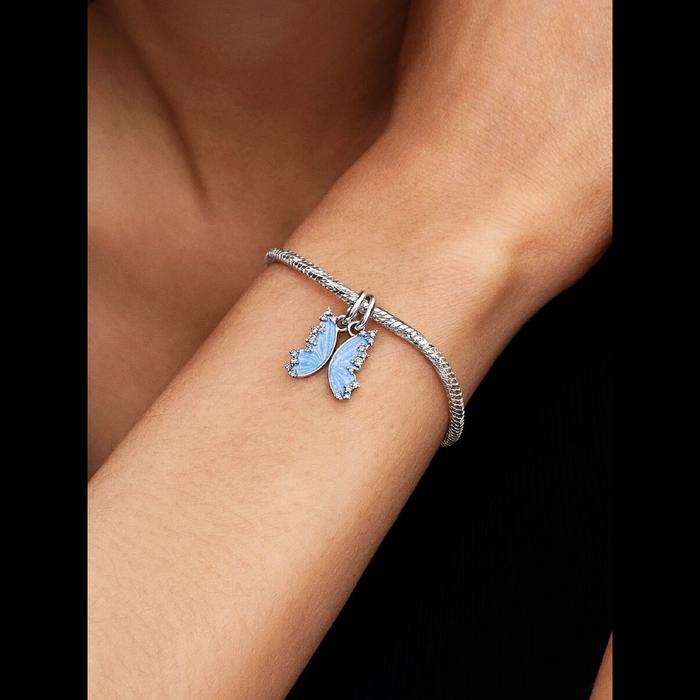 Charm Pendente Ali di Farfalla Divisibile