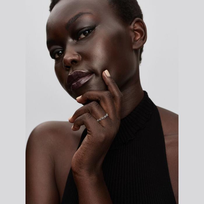 Anello Luna Crescente Luminosa